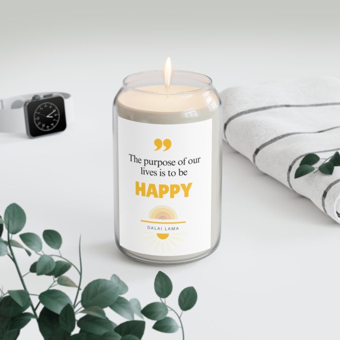 Can candle – Dalai Lama