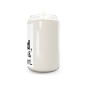 Can soy candle - Be bold brave and brilliant - Right