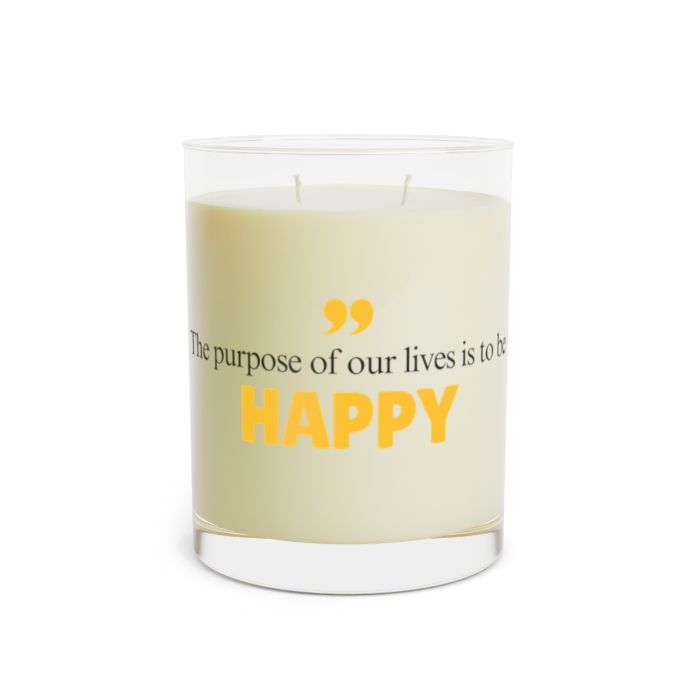 Full glass candle – Dalai Lama