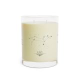 Full glass scented soy candle - Customizable Leo - front