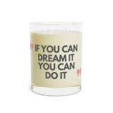 Full glass scented soy candle - Wlat disney - Front