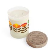 Full glass scented soy candles - Flowers from the 80s - open