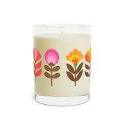 Full glass scented soy candles - Flowers from the 80s - right