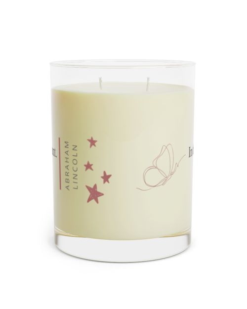 Full glass candle – Abraham Lincoln