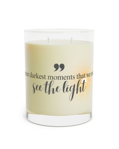 Full glass candle – Aristotle