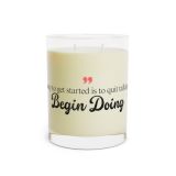 Full glass soy scented candle - Walt Disney - Front