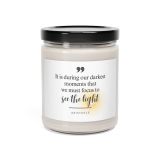 Glass jar scented soy candle - Aristotle - Front