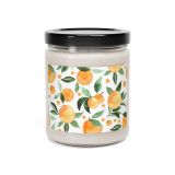 Glass jar soy candle - Orange bliss - Front