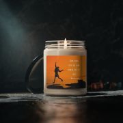 Jar glass scented soy candle - Bob marley - dark