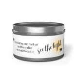 Tin scented soy candle - Aristotle - Silver