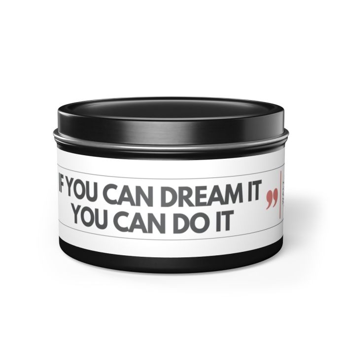 Tin Candles – Walt Disney – You can do it