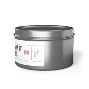 Tin scented soy candle - Walt Disney - Right