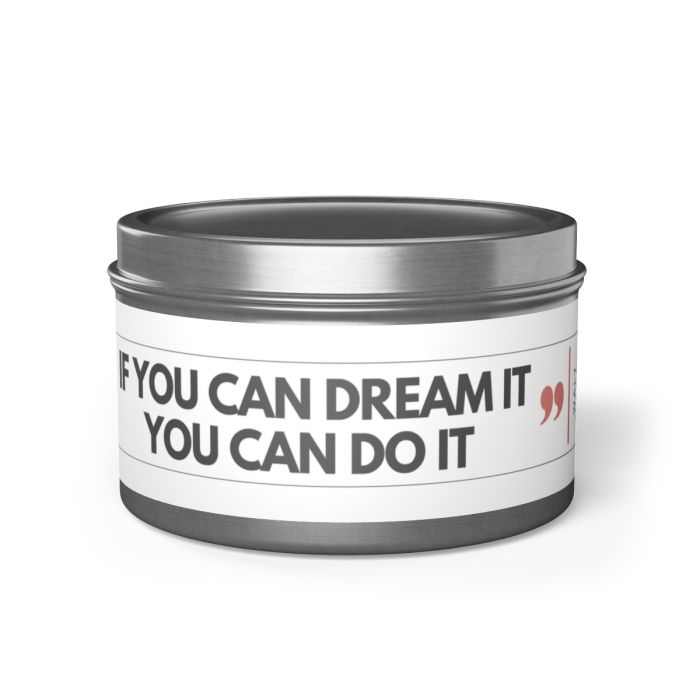 Tin Candles – Walt Disney – You can do it