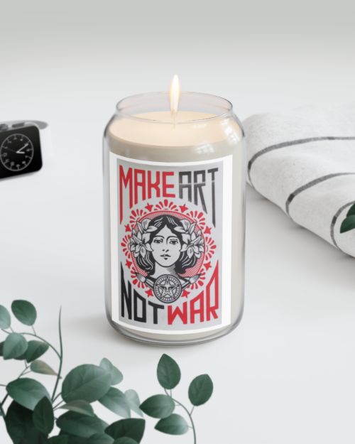 Vietnam Propaganda Poster candle – Make Art Not War