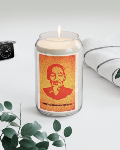 Vietnam Propaganda Poster candle – Independence and Freedom